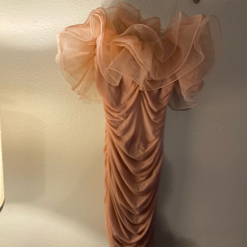 One x plus size party dress.super 🥰 pink flower dress fashion nova - Picture 1 of 14